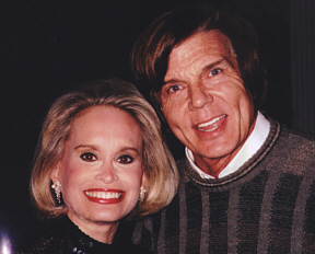 Sharon with John Davidson